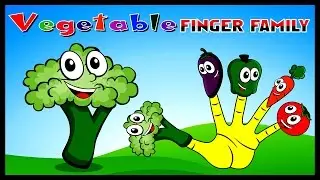 Finger Family Vegetable Finger Family Nursery Rhyme Kids Animation Rhymes Songs Finger Family Song
