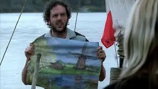 Prison Break S02E15 scene - Haywire's Raft