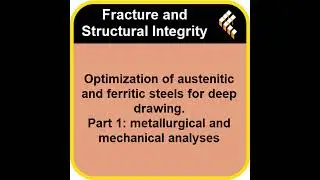 Optimization of austenitic and ferritic steels for deep drawing. Part 1: metallurgical and mechan...