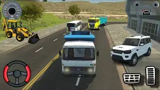 Dumper truck, JCB, Big Pickup truck and Scorpio Drive gameplay video #automobile #gaming #subscribe 
