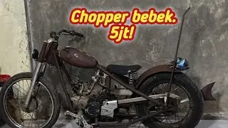 Chopper bebek tradisional mesin revo.
