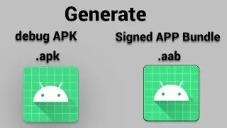 How to create APK file in Android Studio