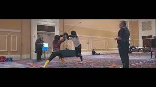 Marshall Strong vs Stephen Cheney   Open Longsword Gold Match Kings Cup 2023