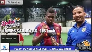 EXTV SHOT POWER CHALLENGE: JAMES SAUNDERS