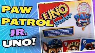 Paw Patrol Movie Uno Jr. Unboxing #pawpatrol #uno