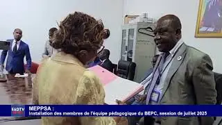 MEPPSA : Installation Des Membres De L'&eacute;quipe P&eacute;dagogique Du BEPC, Session De Juillet 2025