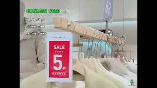 Premium Price Tag Acrylic Hanger / Store Promotion & Discount Tags / Info Signs Hanger