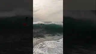 MAXING Set At Dee Why Point 👀💥 Sky Monkey #surfing #bodyboarding #wave