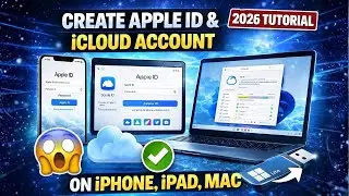 Create Apple ID & iCloud Account on iPhone, iPad, Mac | 2025 Tutorial