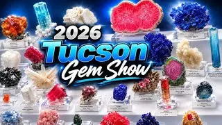 Tucson Gem & Mineral MAIN SHOW...Finding Incredible Minerals, Crystals & Fossils!