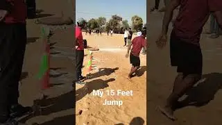 My 15 feet long Jump😊