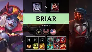 Briar Jungle vs Graves - NA Grandmaster Patch 25.13