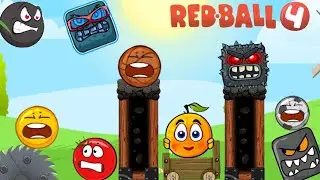 Mario Red ball 4 animation :All Bosses VS All Balls.We INVADED Red Ball 4 & Fought Red Ball.