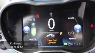Chevrolet Spark EV 2014 - Charging in winter