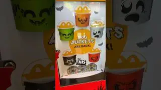 Бу-ведёрки McDonald&rsquo;s возвращаются! 🎃 | Обзор Хэппи Мил 2025 года (часть 1)