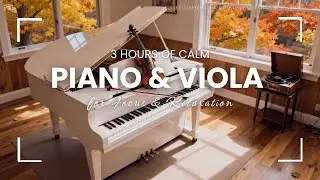 3 Hours of Calm｜Piano & Viola Music for Focus & Relaxation