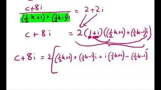 NCEA Level 3 Calculus - Complex  Numbers Q3e