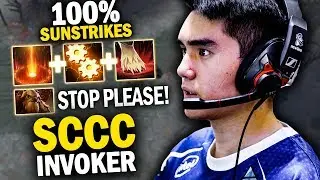 Newbee.Sccc Invoker That Play Deserve to Win The Game - EZ 22 Kills 100% Sunstrikes - Dota 2 Invoker