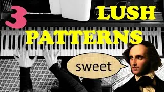 3 lush romantic patterns inspired by Mendelssohn #SHORTS