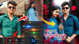 Valentine Day photo editing 2026 PicsArt 