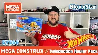 MEGA CONSTRUX GYG66 🚛 TWINDUCTION HAULER PACK |▶️| Unboxing, Build, Fakten, Review 💬 | BlxStr |📽️ 4K