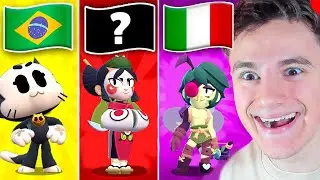 QUALI SONO LE NAZIONALITÀ DEI NUOVI BRAWLER di BRAWL STARS?!🧐🌍