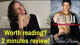 🔥 CHICK LIT recommendations 👉 SUPERFAN - Sarina Bowen. Contemporary ROMANCE BOOKS