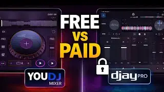 Djay Pro против YouDJ Mixer: сравнение бесплатных и платных приложений для диджеев.