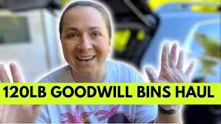 OVER 100LBS FROM GOODWILL BINS! HARDGOODS, SHOES & CLOTHING TO RESELL ON EBAY + POSHMARK FOR PROFIT!