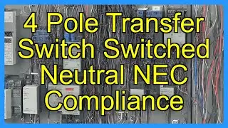 4 Pole Transfer Switch Switched Neutral NEC Compliance