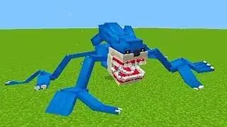 Spawned The Scariest Blue Monster Addon in Minecraft PE 👀
