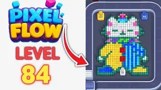 Pixel Flow Level 84 Walkthrough