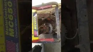 Generac MC6500 Rotor Removal Prep for 13HP Vanguard Engine Install in Cub Cadet 2130/2185