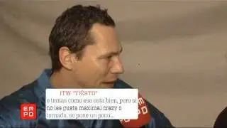 Entrevista Tiesto @Puebla 2011