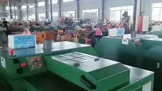 Full cover M6×60mm wood screw making machine Main die 67.5mm with auto checker.+86 13724580178
