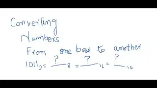 Conversion from Binary to Octal, Hexadecimal, and Decimal Systems