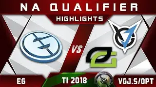 EG vs OpTic / VGJ.Storm [GREAT GAME] - TI8 The International 2018 NA Highlights Dota 2