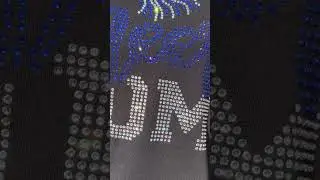 Cheer Mom Custom Rhinestone Design