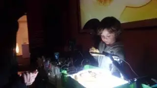 PERF/LIVE - L'hybride - Lille - live performance -  Ferrofluid VJ Vjing Mapping