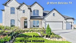 Anglia Model Home Tour | Mont Belvieu TX, 4 bedrooms, 3.5 Bathroom, 3000+ SF