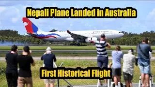 Historical First Flight From Nepal To Australia|Airbus 330|Pilot Vijaya Lama's Heart Touching Speech
