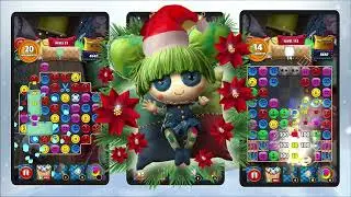 BUTTON EYED RAG DOLL MATCH XMAS
