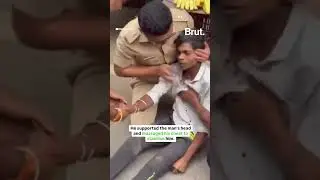 How a police officer's quick action saved a man during an epileptic seizure.
