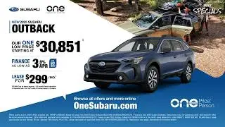 One Subaru of Hayward May 2025 Outback Incentives
