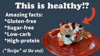 Protein packed Angel Food Cake! | *Gluten-free & *Sugar-free