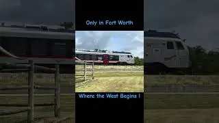 Tex Rail - Trinity Metro through NRH - #texas #rail #texrail  #train