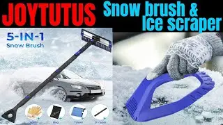 JoyTutus Snow Brush And Ice Scraper Review