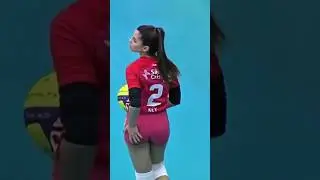 🔥 Key Alves serving looks and skills 🔥 #volleyball