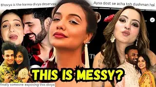 Is Divya Agarwal the Problem or Just Unlucky in Love? Lady don Bhavya Exposed Divya Marriage cracks?