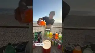 I Mixed Every Kind of Soda Together! 😳#shorts